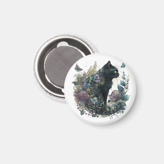 Magische Kat Magneet (Voorkant / Achterkant)