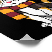 Magische kat met gels die kat poster (Hoek)