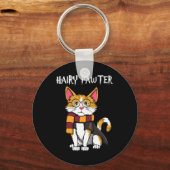 Magische kat met gels die kat sleutelhanger (Voorkant)