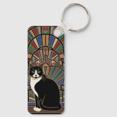 Magische Kat  Sleutelhanger (Achterkant)