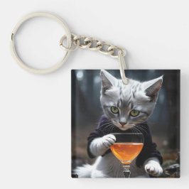 Magische Kat Sleutelhanger