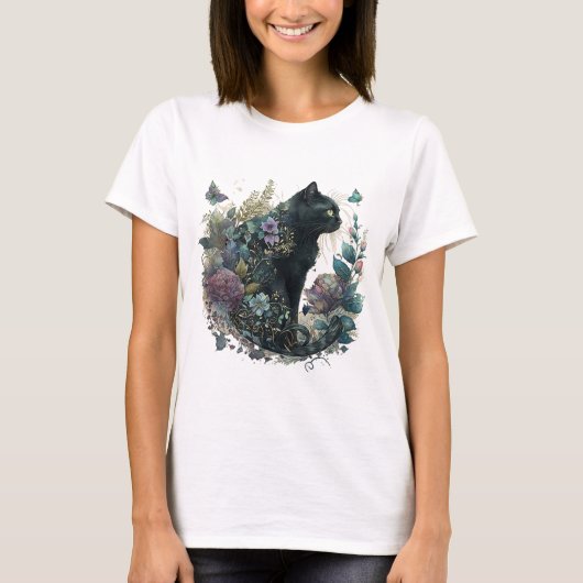 Magische kat t-shirt (Voorkant)