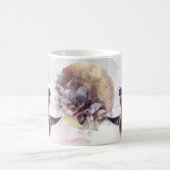 Magische katten die de maan dragen koffiemok (Center)