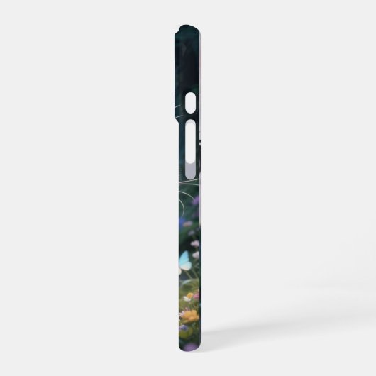 Magische Kawaii Cat Telefoonhoes iPhone 16 Hoesje (Linkerkant)