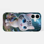 Magische Kawaii Cat Telefoonhoes iPhone 16 Hoesje (Achterkant horizontaal)