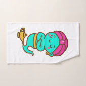Magische Kawaii Djinn - Neon Spirit Bad Handdoek (Handdoek)