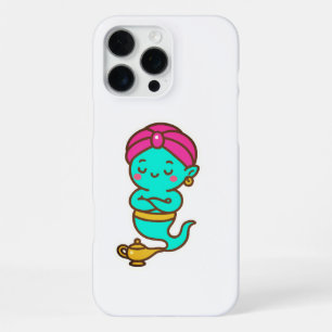 Magische Kawaii Djinn - Neon Spirit iPhone 16 Pro Max Hoesje