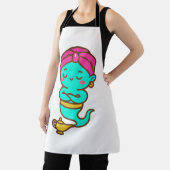 Magische Kawaii Djinn - Neon Spirit Schort (Insitu)