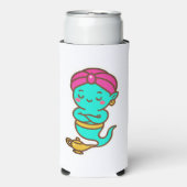 Magische Kawaii Djinn - Neon Spirit Seltzer Blikjeskoeler (Seltzer Voorkant)