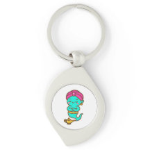 Magische Kawaii Djinn - Neon Spirit