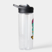 Magische Kawaii Djinn - Neon Spirit Waterfles (Rechts)