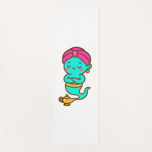 Magische Kawaii Djinn - Neon Spirit Yogamat (Voorkant)