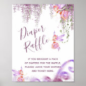 Magische keiharde Baby shower voor luierriemen Poster (Voorkant)