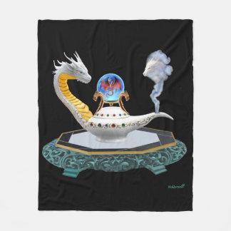 Magische Keramische Draak Fantasy Kunst Deken