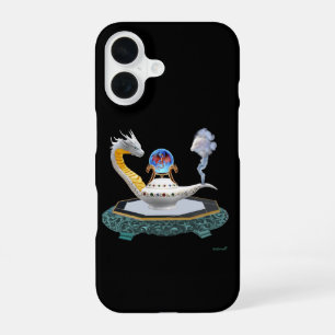 Magische Keramische Draak Lantaarn Fantasie Kunst iPhone 16 Hoesje
