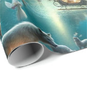 Magische kerst cadeaupapier (Rol Hoek)