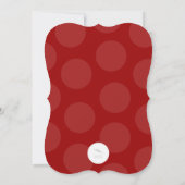 Magische Kerst Elf Klassieke Kerstfeest Uitnodigin Kaart (Achterkant)