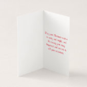 Magische kerst kaart (Binnen)