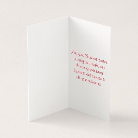 Magische kerst kaart (Binnen)