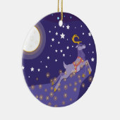 Magische kerst keramisch ornament (Rechts)