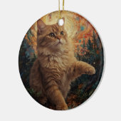 Magische Kerst Kitten Ornament (Links)