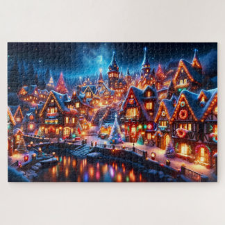 Magische kerst legpuzzel