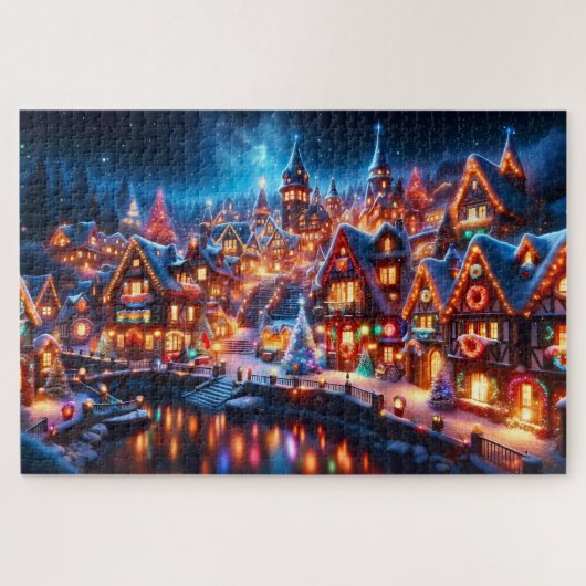 Magische kerst legpuzzel (Horizontaal)