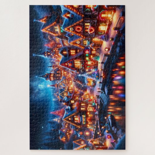 Magische kerst legpuzzel (Verticaal)