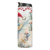 Magische Kerst Zeepaardje Eenhoorn Thermosbeker (Geroteerd rechts)