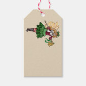 Magische kerstabel cadeaulabel (Voorkant)