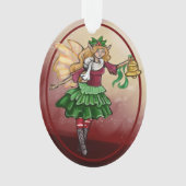 Magische kerstabel ornament (voorkant)