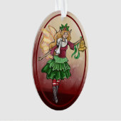 Magische kerstabel ornament (voorkant)