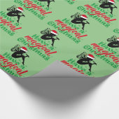 Magische kerstavond cadeaupapier (Hoek)