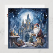 Magische kerstavond Kaart (Voorkant / Achterkant)