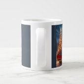 Magische kerstavond levering grote koffiekop (Achterkant)