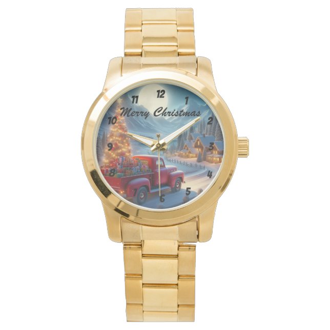 Magische kerstavond levering horloge (Voorkant)