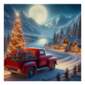 Magische kerstavond levering perfect poster (Voorkant)