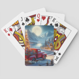 Magische kerstavond levering pokerkaarten