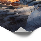 Magische Kerstavond Poster (Hoek)