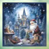 Magische kerstavond raam klampen raamsticker (Vel 3)