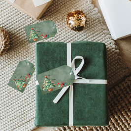 Magische kerstboom Cadeaus Cadeaulabel