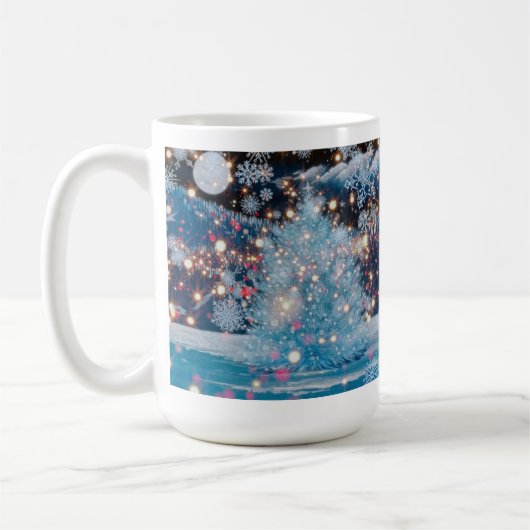 Magische Kerstboom Koffiemok (Links)