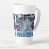 Magische Kerstboom Latte Mok (Rechterhoek)