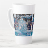 Magische Kerstboom Latte Mok (Linkerhoek)