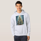 Magische Kerstboom met Geschenken Hoodie (Voorkant volledig)