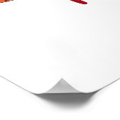 Magische kerstboom Poster (Hoek)