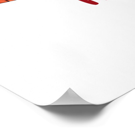 Magische kerstboom Poster (Hoek)