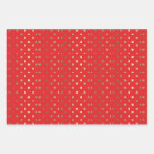 Magische kerstcadeaus inpakpapier vel (Voorkant)