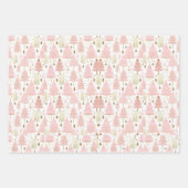 Magische kerstcadeaus inpakpapier vel (Voorkant 2)