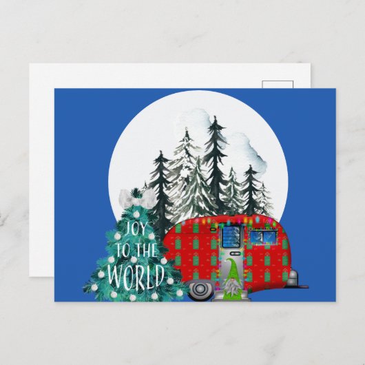 Magische kerstcamera briefkaart (Voorkant / Achterkant)